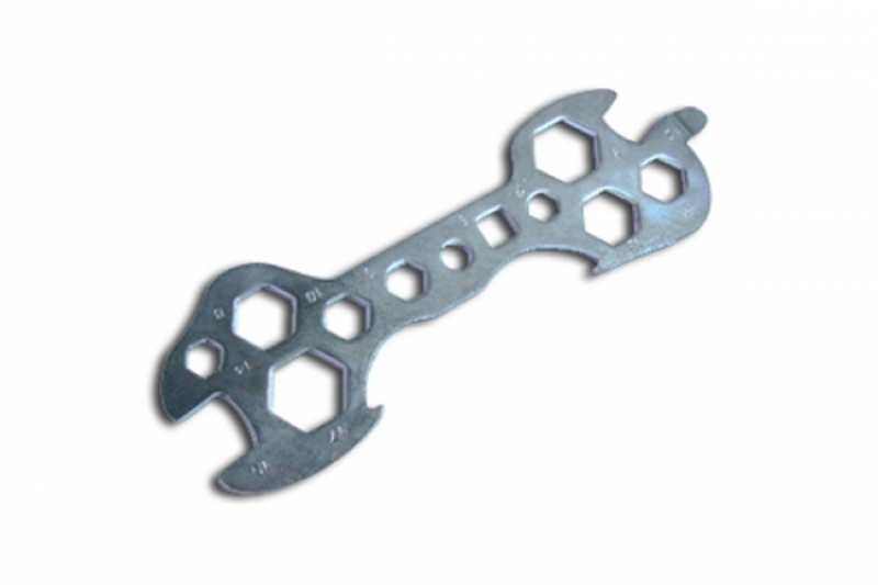 Multi-size wrench spanner