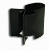 Curved retaining clip bracket