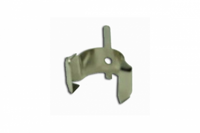 Spring retaining clip