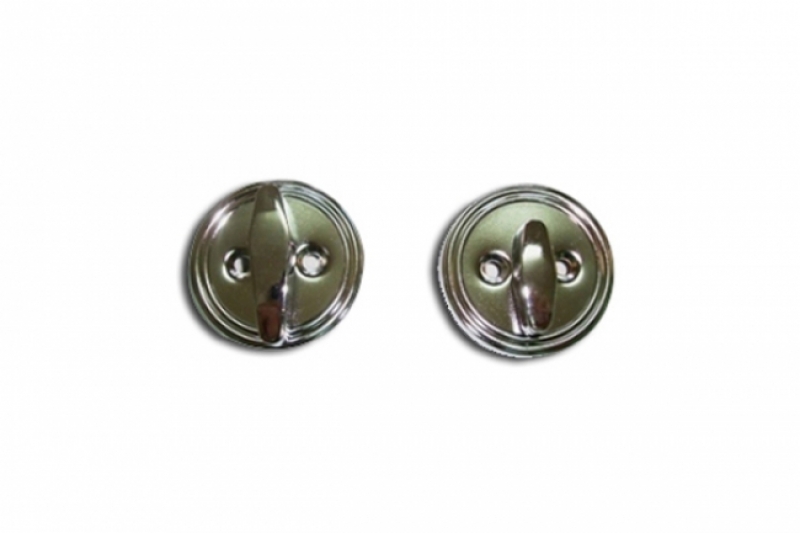 Interior thumbturn lock pair